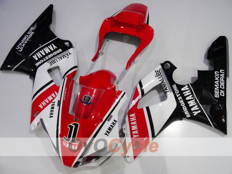 Injection Fairing kit for 00-01 YZF-R1 - Red, White, Black - Factory Style #OYO87905740 Secondary image