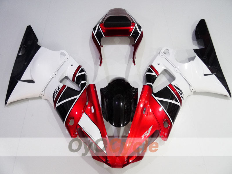 Injection Fairing kit for 00-01 YZF-R1 - Red, White, Black - Factory Style #OYO87905741 Secondary image