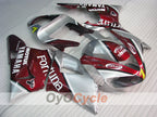 Injection Fairing kit for 00-01 YZF-R1 - Red, Silver - Fortuna #OYO87905742