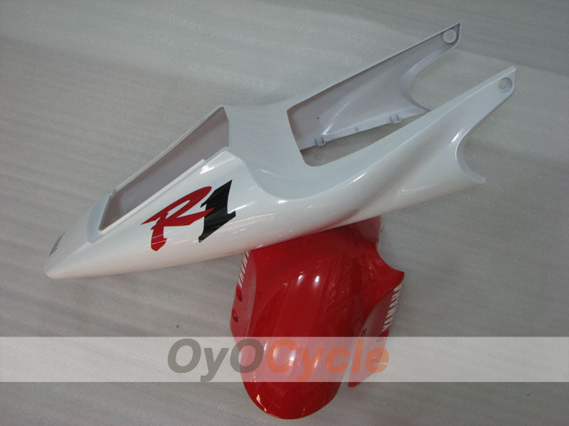 Injection Fairing kit for 00-01 YZF-R1 - Red, White - Factory Style #OYO87905746