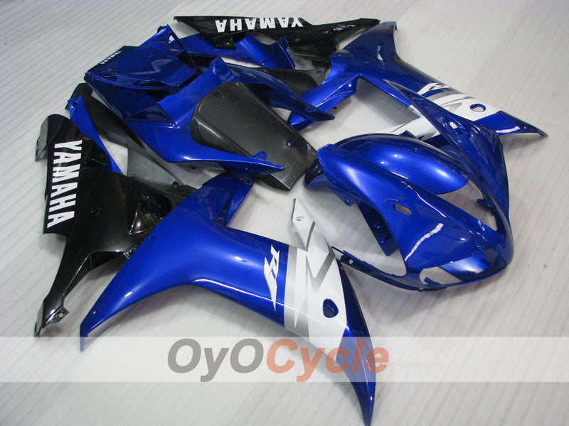 Injection Fairing kit for 02-03 YZF-R1 - Blue, Black - Factory Style #OYO87905757 Main image