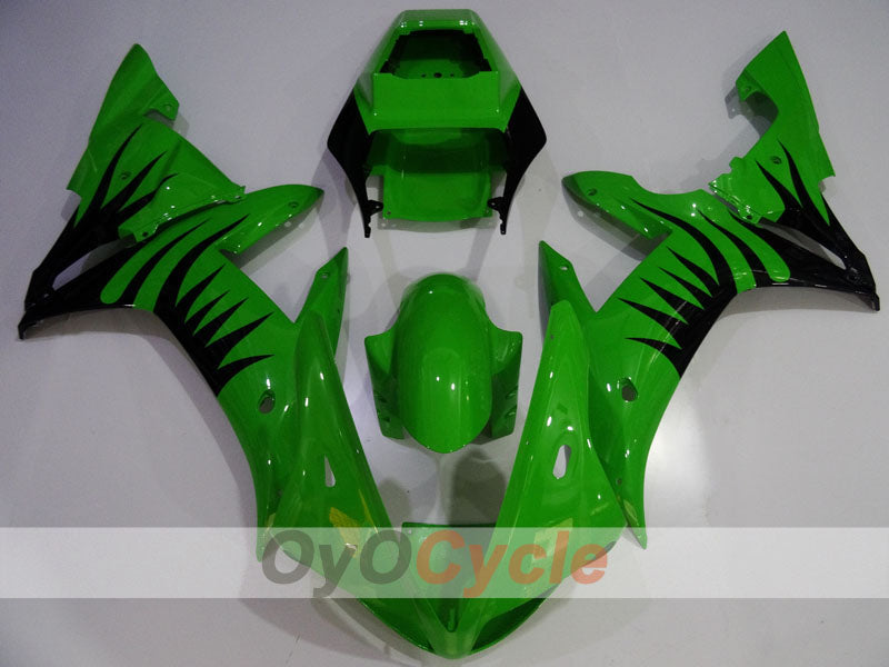 Injection Fairing kit for 02-03 YZF-R1 - Green - Factory Style, Customize #OYO87905762 Secondary image