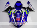 Injection Fairing kit for 02-03 YZF-R1 - Blue, White, Black - Monster #OYO87905763