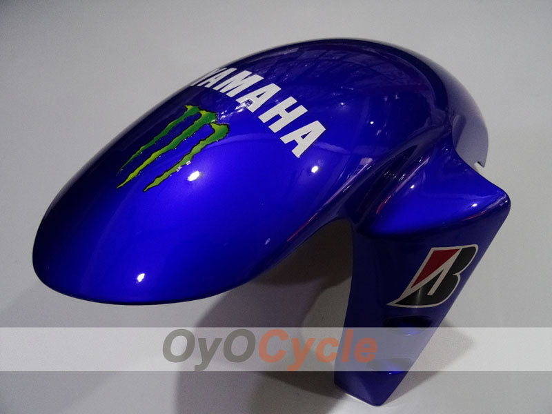 Injection Fairing kit for 02-03 YZF-R1 - Blue, White, Black - Monster #OYO87905763