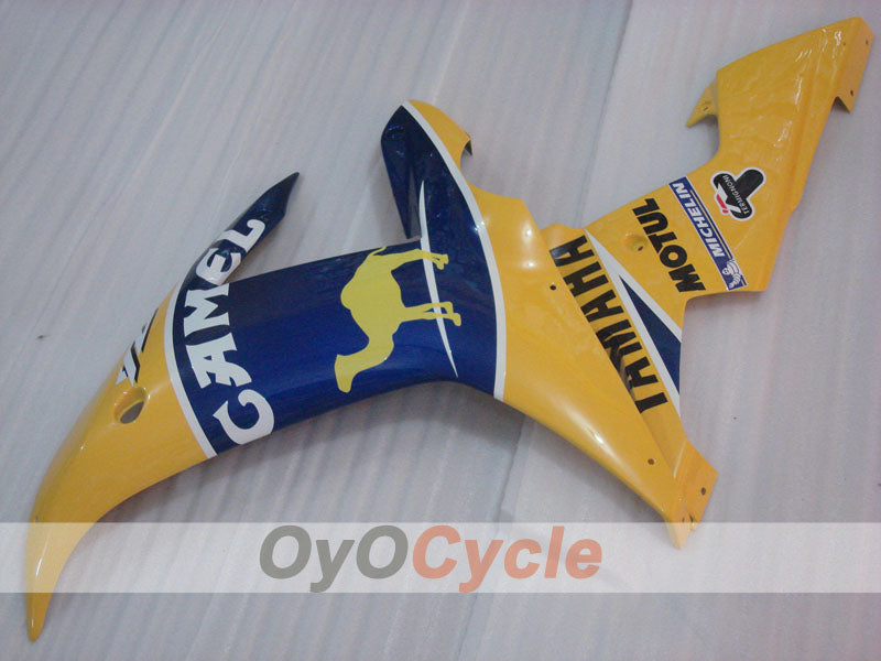 Injection Fairing kit for 02-03 YZF-R1 - Yellow, Blue - Camel, MOTUL #OYO87905764