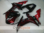 Injection Fairing kit for 02-03 YZF-R1 - Red, Black - Flame #OYO87905765