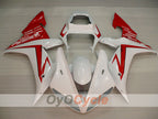 Injection Fairing kit for 02-03 YZF-R1 - Red, White - Factory Style #OYO87905768