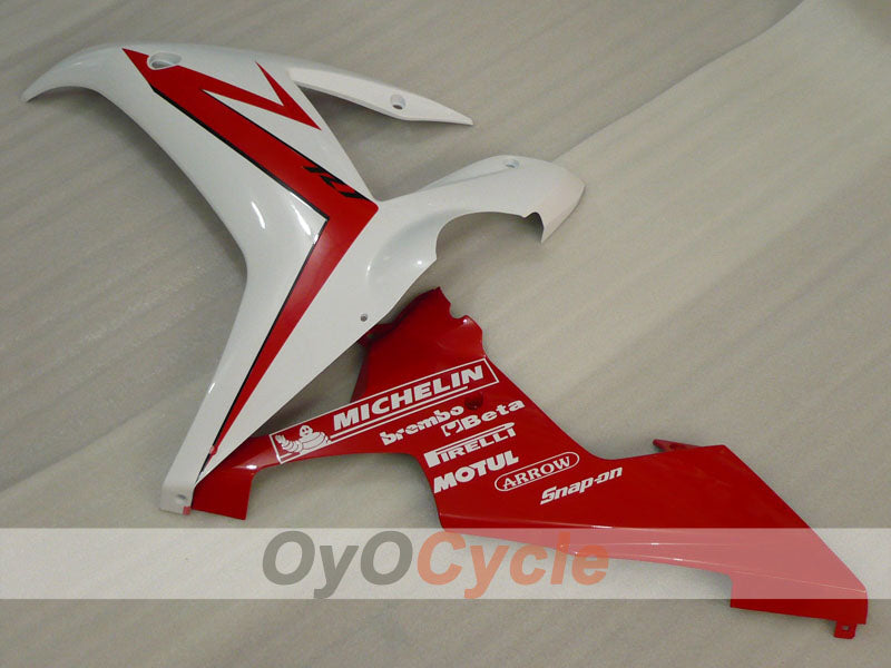 Injection Fairing kit for 02-03 YZF-R1 - Red, White - Factory Style #OYO87905768