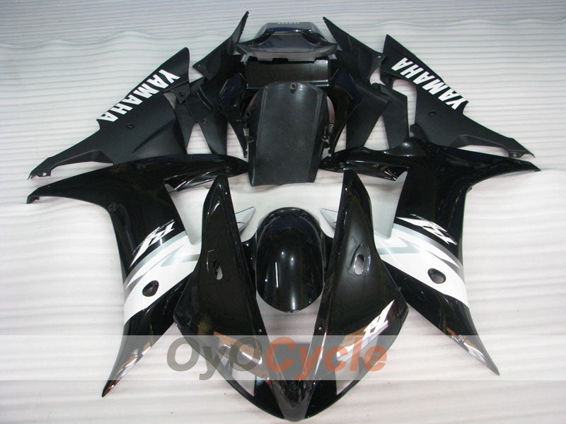 Injection Fairing kit for 02-03 YZF-R1 - White, Black - Factory Style #OYO87905770