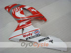 Injection Fairing kit for 98-99 YZF-R1 - Red, White - FIAT #OYO87905777