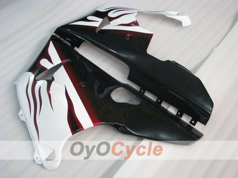 Injection Fairing kit for 98-99 YZF-R1 - White, Black - Flame #OYO87905779