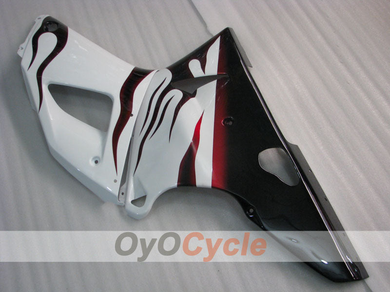 Injection Fairing kit for 98-99 YZF-R1 - White, Black - Flame #OYO87905779