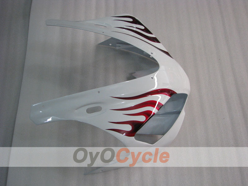 Injection Fairing kit for 98-99 YZF-R1 - White, Black - Flame #OYO87905779