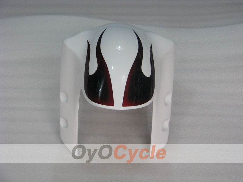 Injection Fairing kit for 98-99 YZF-R1 - White, Black - Flame #OYO87905779