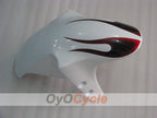 Injection Fairing kit for 98-99 YZF-R1 - White, Black - Flame #OYO87905779
