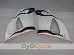 Injection Fairing kit for 98-99 YZF-R1 - White, Black - Flame #OYO87905779