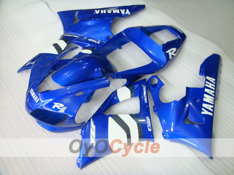 Injection Fairing kit for 98-99 YZF-R1 - Blue, White - Factory Style #OYO87905784