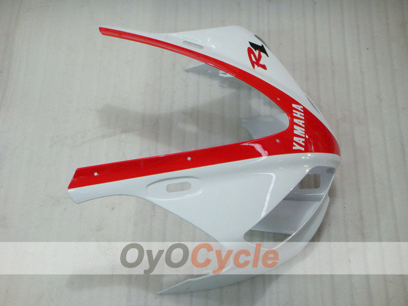 Injection Fairing kit for 98-99 YZF-R1 - Red, White - Factory Style #OYO87905788