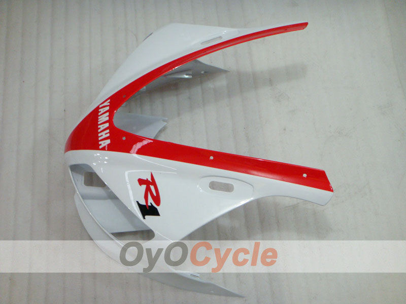 Injection Fairing kit for 98-99 YZF-R1 - Red, White - Factory Style #OYO87905788