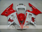Injection Fairing kit for 98-99 YZF-R1 - Red, White - Factory Style #OYO87905788