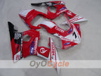 Injection Fairing kit for 03-04 YZF-R6 - Red, White - FIAMM #OYO87905789