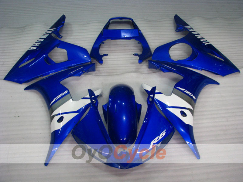Injection Fairing kit for 03-04 YZF-R6 - Blue, White - Factory Style #OYO87905791 Secondary image