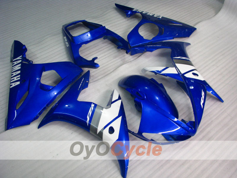 Injection Fairing kit for 05 YZF-R6 - Blue, White - Factory Style #OYO87905835 Main image