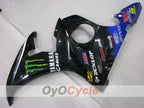 Injection Fairing kit for 03-04 YZF-R6 - Blue, Black - Monster #OYO87905792