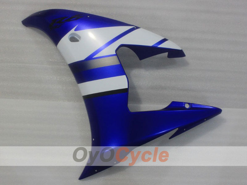 Injection Fairing kit for 03-04 YZF-R6 - Blue, White, Black - Factory Style #OYO87905793