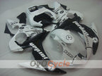 Injection Fairing kit for 03-04 YZF-R6 - White, Black - Jordan #OYO87905794
