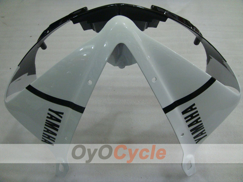 Injection Fairing kit for 03-04 YZF-R6 - White, Black - Jordan #OYO87905794