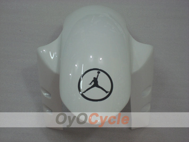 Injection Fairing kit for 03-04 YZF-R6 - White, Black - Jordan #OYO87905794