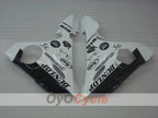 Injection Fairing kit for 03-04 YZF-R6 - White, Black - Jordan #OYO87905794