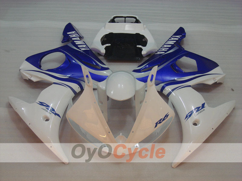 Injection Fairing kit for 03-04 YZF-R6 - Blue, White - Factory Style #OYO87905795 Secondary image