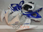 Injection Fairing kit for 03-04 YZF-R6 - Blue, White - Factory Style #OYO87905795