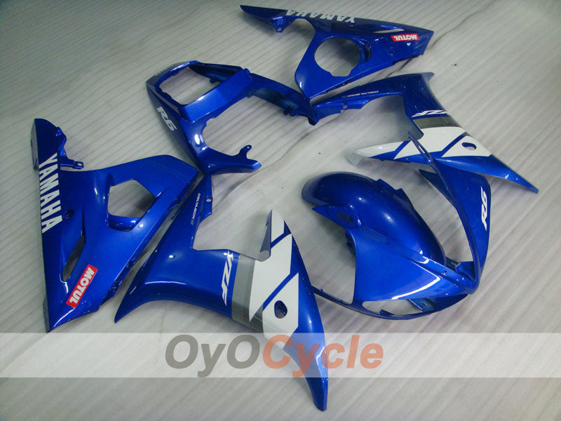 Injection Fairing kit for 05 YZF-R6 - Blue - Factory Style #OYO87905841 Main image