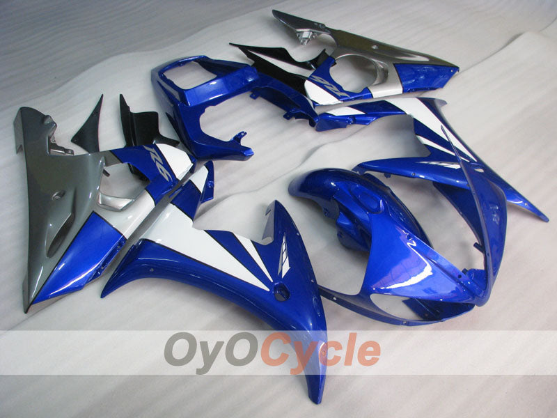 Injection Fairing kit for 03-04 YZF-R6 - Blue - Factory Style #OYO87905798 Main image