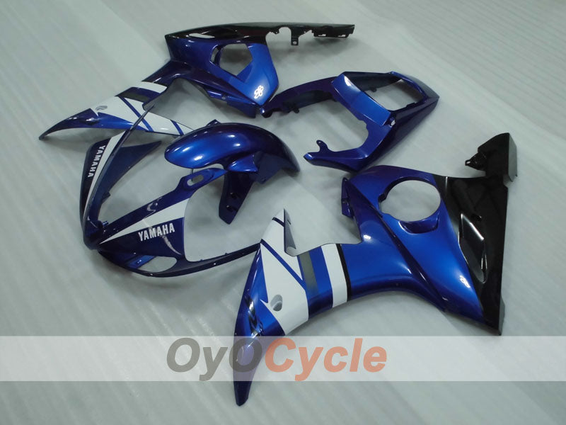 Injection Fairing kit for 05 YZF-R6 - Blue, White, Black - Factory Style #OYO87905844 Secondary image