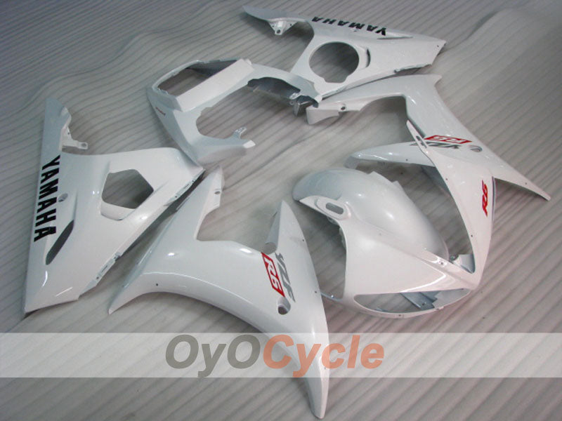 Injection Fairing kit for 05 YZF-R6 - White - Factory Style #OYO87905845 Main image