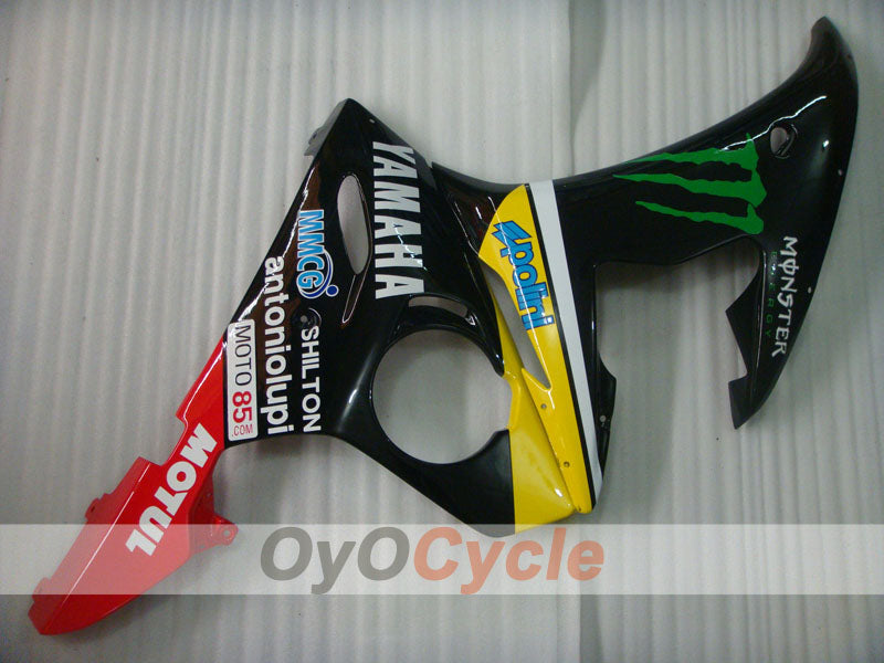 Injection Fairing kit for 05 YZF-R6 - Yellow, Black - Monster #OYO87905847