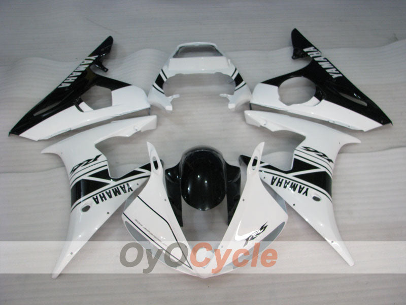 Injection Fairing kit for 05 YZF-R6 - White, Black - Factory Style #OYO87905852 Secondary image
