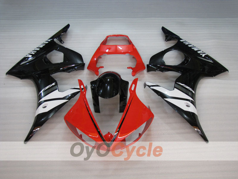 Injection Fairing kit for 03-04 YZF-R6 - Red, Black - Factory Style #OYO87905809 Secondary image