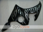 Injection Fairing kit for 03-04 YZF-R6 - Black - Flame #OYO87905814