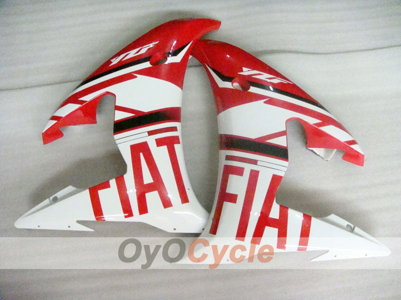 Injection Fairing kit for 05 YZF-R6 - Red, White - FIAT, MOTUL #OYO87905868
