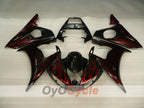 Injection Fairing kit for 05 YZF-R6 - Red, Black - Flame #OYO87905870