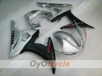 Injection Fairing kit for 03-04 YZF-R6 - Black, Silver, Matte - Factory Style #OYO87905827