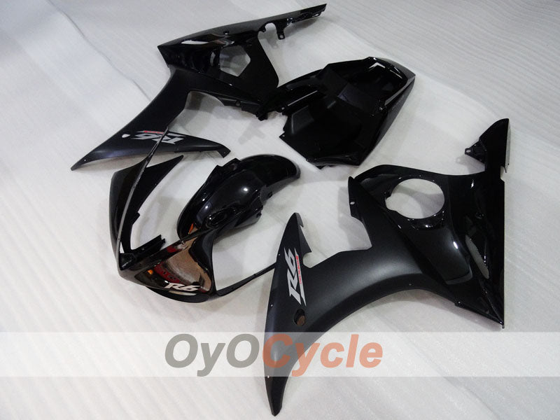 Injection Fairing kit for 05 YZF-R6 - Black, Matte - Factory Style #OYO87905873 Secondary image