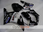 Injection Fairing kit for 05 YZF-R6 - White, Black - West #OYO87905876