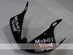 Injection Fairing kit for 05 YZF-R6 - White, Black - West #OYO87905876