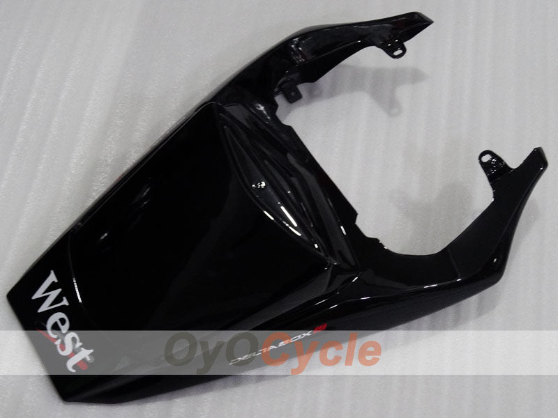 Injection Fairing kit for 05 YZF-R6 - White, Black - West #OYO87905876